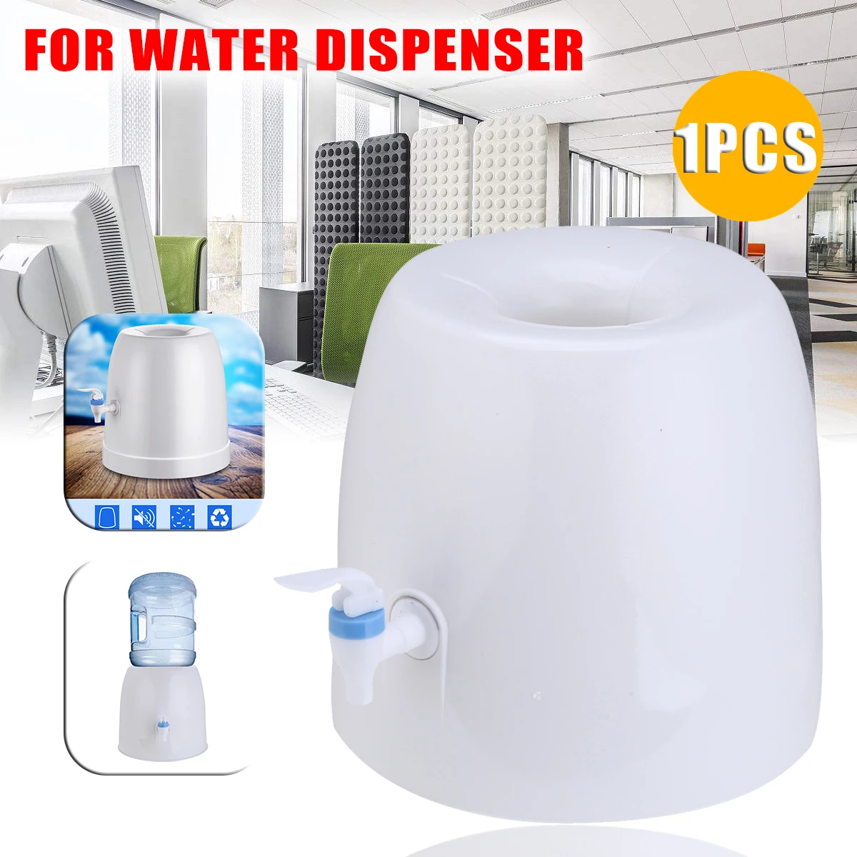 

New Water Dispenser Portable Mini Table Top Countertop Bottle Water Cooler Dispenser Home Office