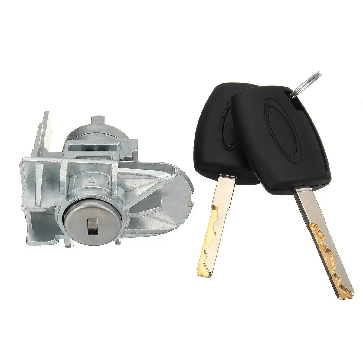 

Car Front Door Lock Cylinder Replacement with 2 Key for Ford for Focus for C-Max for S-Max 1552849