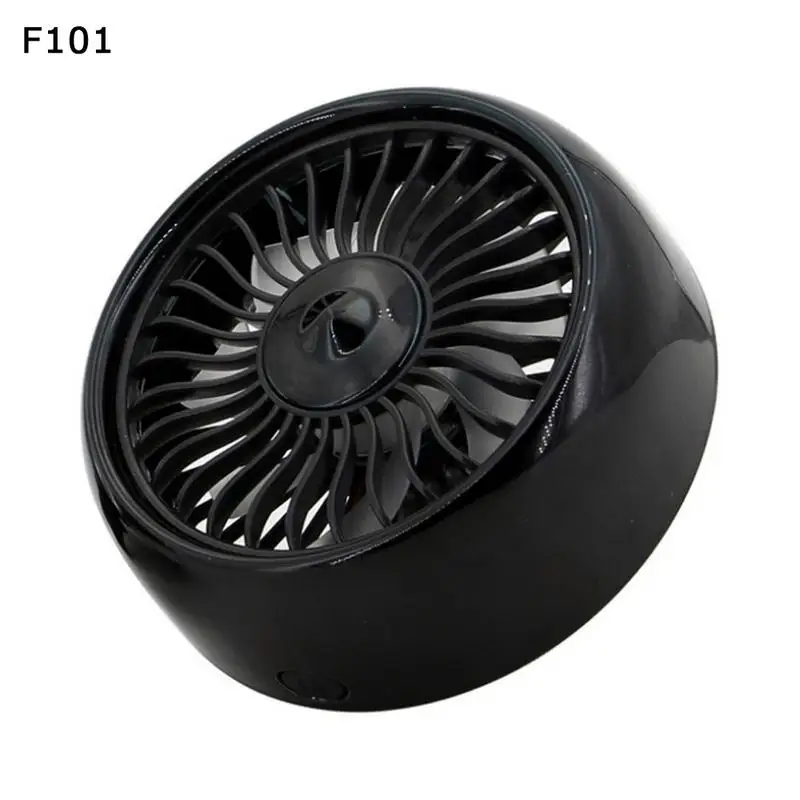 12V Electric Car Fan 360 Degree Rotatable 2 Speed Dual Head Car Auto Cooling Air Circulator Fan for Van SUV RV Boat Auto