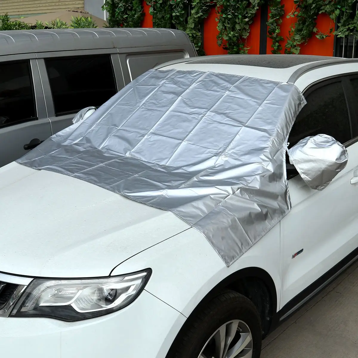 Magnetic Windshield Snow Cover Protective Cover Snow Ice Frost Guard