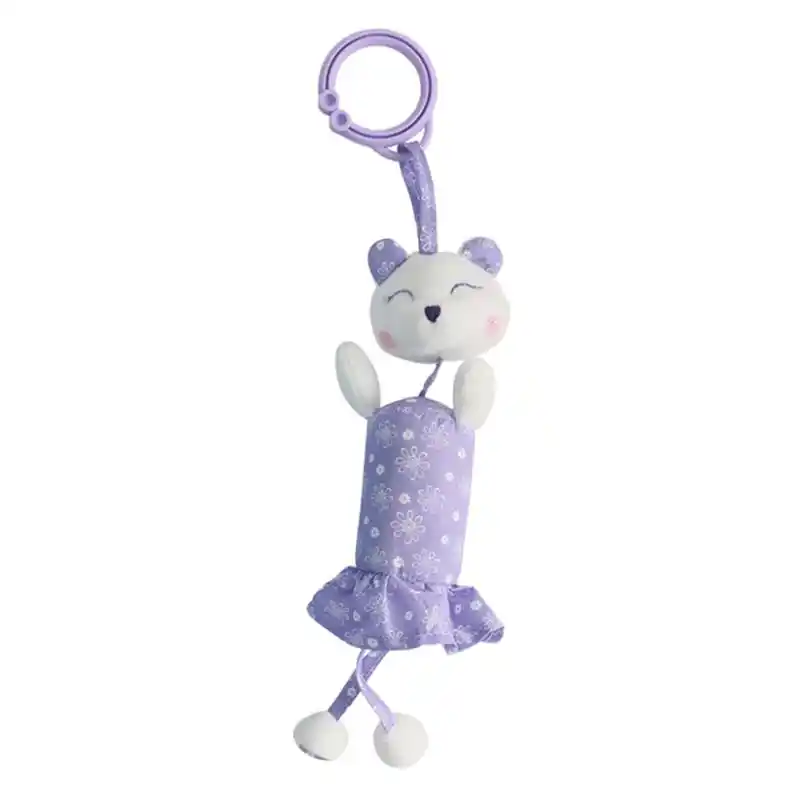 1pc Crib Hanging Plush Toys Developmental Bear Shaped Educational