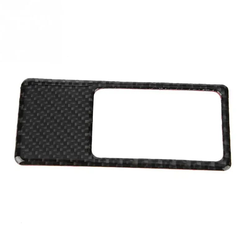 

Car Headlight Headlamp Switch Frame Trim for Mazda CX-5 2017-2018 Real Carbon Fiber Switch Panel Cover Trim Car Styling New