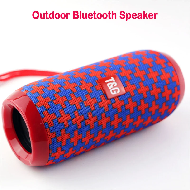 Portable Bluetooth Speaker Subwoofer Bass Column Box Stereo Soundbar Wireless Loudspeaker FM TF Waterproof Outdoor Mini | Электроника