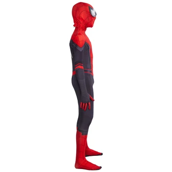Spider Boy Far From Home Peter Parker Cosplay Costume Zentai Suit Superhero Bodysuit Jumpsuits Halloween