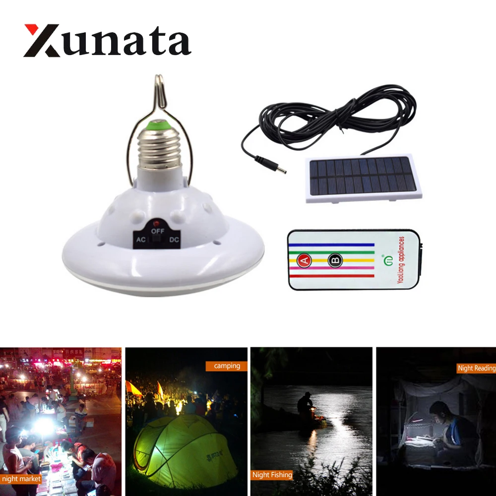 

LED Camping Light Porch Light Rechargeable Emergency Solar LED Floodlight IP65 Waterproof Garden Light Street Light With Remote