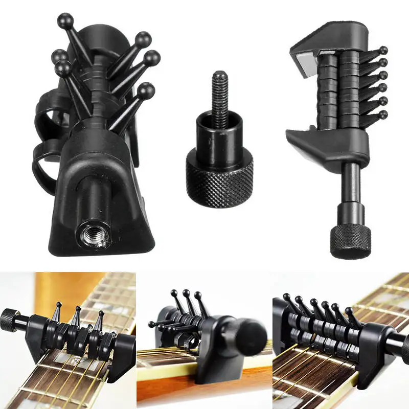 Electric Guitar Tuning Capo Multifunction Portable Alternative Open Black Tuning Chords Acoustic