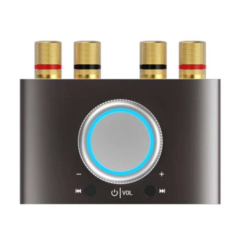 

Lepy Lp-168Mini Bluetooth Digital Amplifier Hifi Stereo Home Audio Power Amp 50W+50W Black Eu Plug