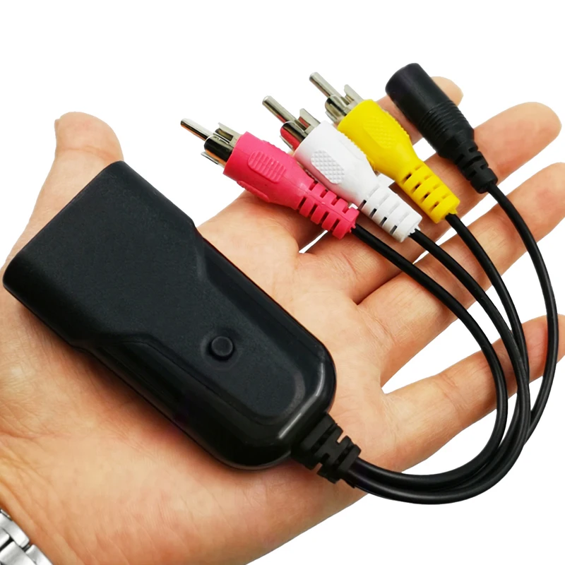 Переходник HDMI в RCA 1080P AV 3RCA CVBs композитный адаптер для видео и аудио с поддержкой