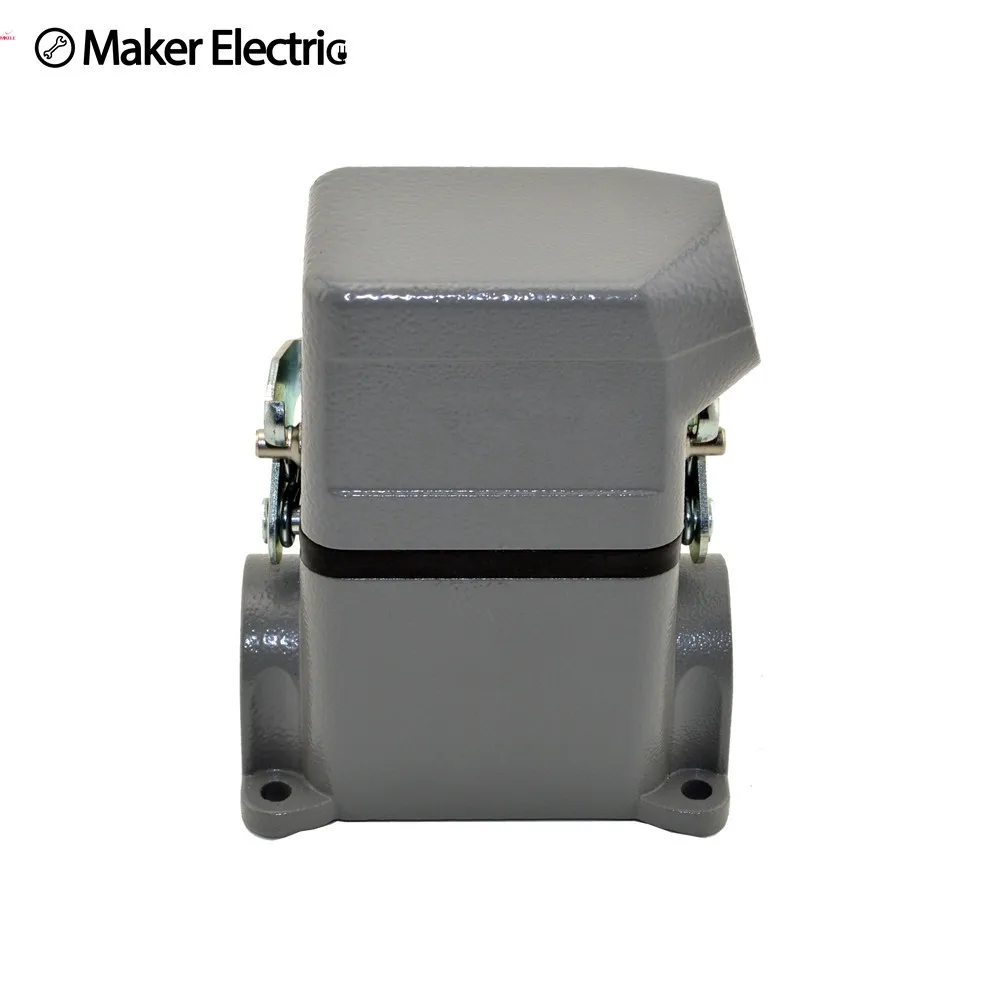 

MK-HE-006-3D cheap antique rectangular heavy duty dc power cable connector,heavy duty compression connector