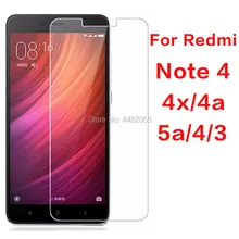 Verre de Protection pour Xiao mi rouge mi Note 4 verre sur Ksio mi 4x x4 Film Protection d'écran xio mi xia mi rouge mi 4a 5a 4 3 verre trempé(China)