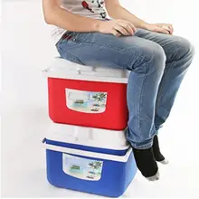 5L многофункциональная уличная Автомобильная изоляционная коробка-холодильник, органайзер для льда, коробка для хранения лекарств, домашняя коробка для барбекю и рыбалки