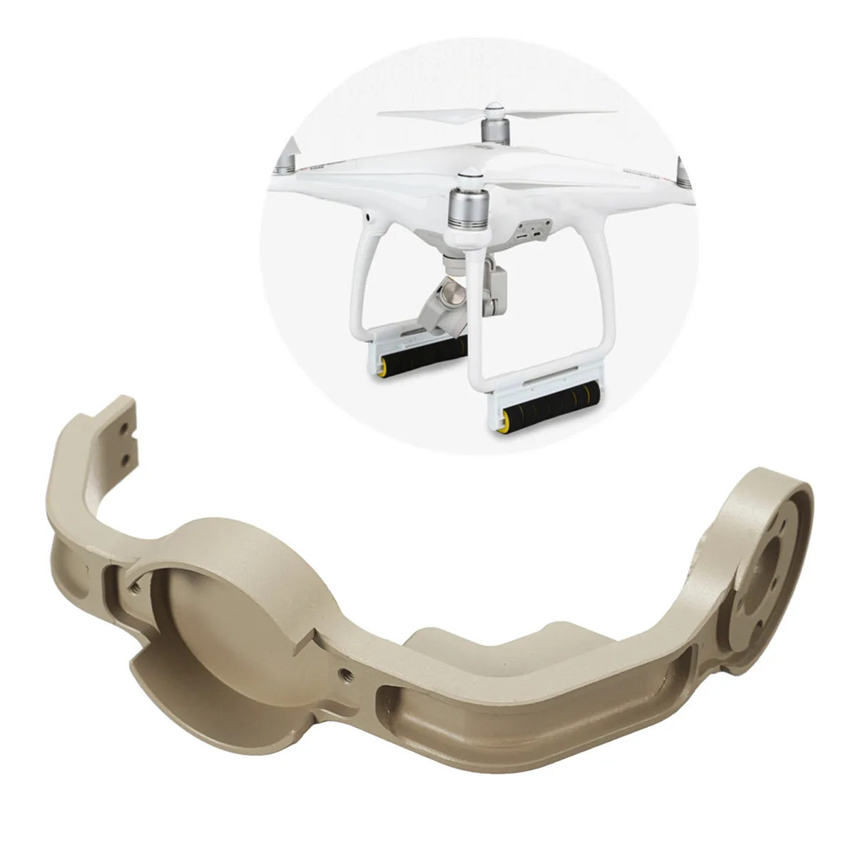 

for DJI Phantom 4 pro Gimbal Roll Arm L-type ROLL Word Frame Camera Soft Cable P4P Roll Arm PTZ Repair Parts On The Bracket