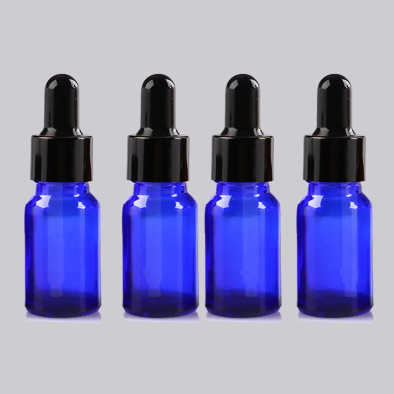 

30ml Empty 2 Oz Cobalt Blue Glass Liquid Reagent Pipette Bottle with eye dropper for essential oil aromatherapy lab chemical