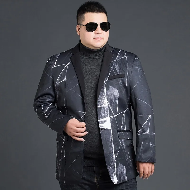 2019 New plus size 8XL 7XL Arrival Brand Clothing Spring and autumn Suit Blazer Men Fashion Male Suits Casual Masculine Blazer