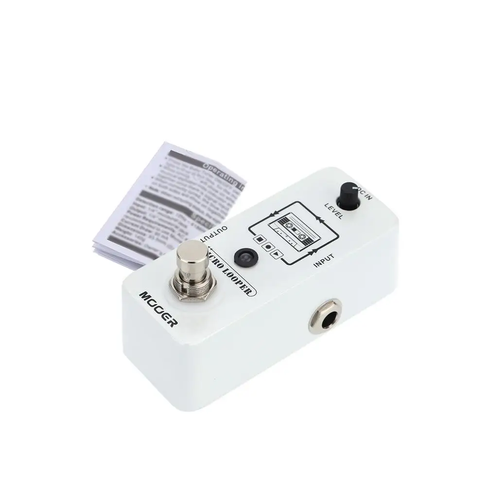 Новый Mooer Micro Лупер Мини петля запись педаль эффектов для электрогитары True