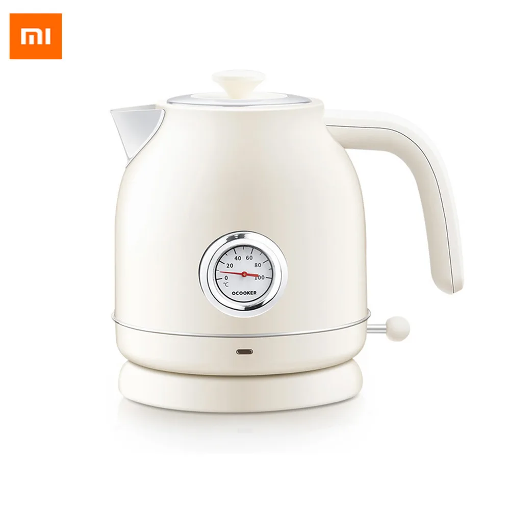 Xiaomi Youpin Ocooker Электрический чайник импорт контроль температуры 1.7л большой емкости с часами Электрический чайник