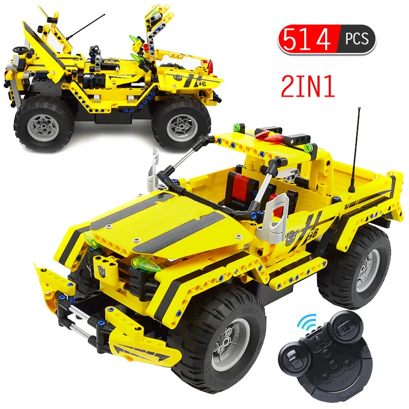 Technic 2 4G электрический пульт дистанционного управления пикап город в 1
