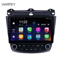 Harfey Android 6.0/7.1/8.1 10.1 “2DIN Autoradio Per Il 2003 2004 2005 2006 2007 Honda Accord 7 GPS Multimedia Player Quad Core Wifi