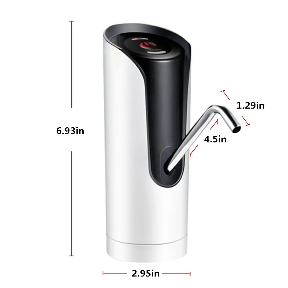 New Automatic Drinking Water Pump,Electric Universal Gallon Water Bottle Pump Dispenser Switch Adapter 5 Gallon Water Dispenser