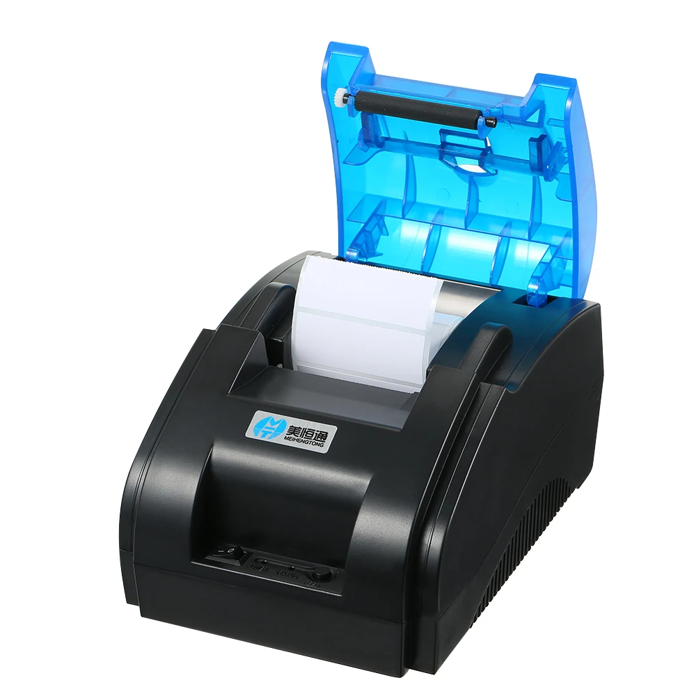 جودة عالية BT طابعة Qr كود ملصقا الباركود الحرارية لاصقة ملصقات الملابس طابعة 58 مللي متر طباعة الباركود أو تسميات