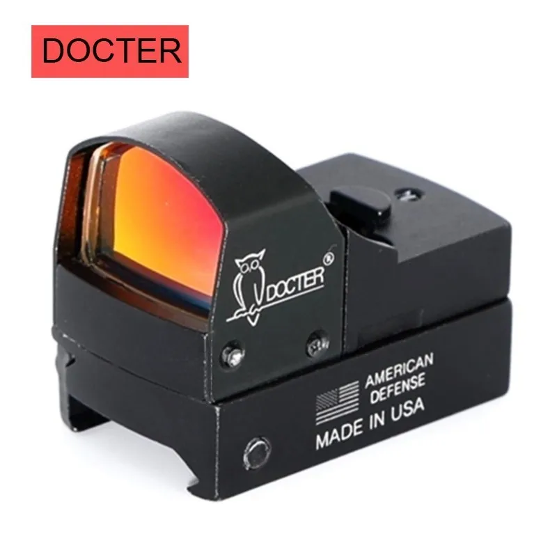 

Docter Light Control Red Dot Sight Collimator Glock / Sight Fit 20mm Weaver Rail For Airsoft / Hunting rifle scope