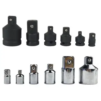 

6pcs/set Socket Wrench Impact Reducer Adapter Socket Wrenches for Drive Air Ratchet Spanner with Toolbox Repair Tools