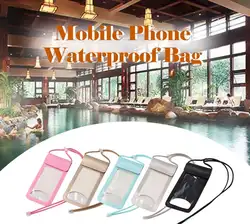 Плавание ming рука сумка телефон сенсорный экран мешок для хранения водостойкий багаж прозрачный аксессуары для плавания
