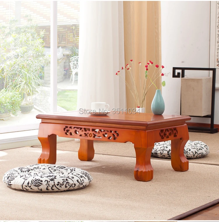 Oak color Oriental Antique Furniture Design Japanese Floor Tea Table Small Size Living Room Wooden Coffee Tatami Low Table Wood Oak color Oriental Antique Furniture Design Japanese Floor Tea Table Small Size Living Room Wooden Coffee Tatami Low Table Wood