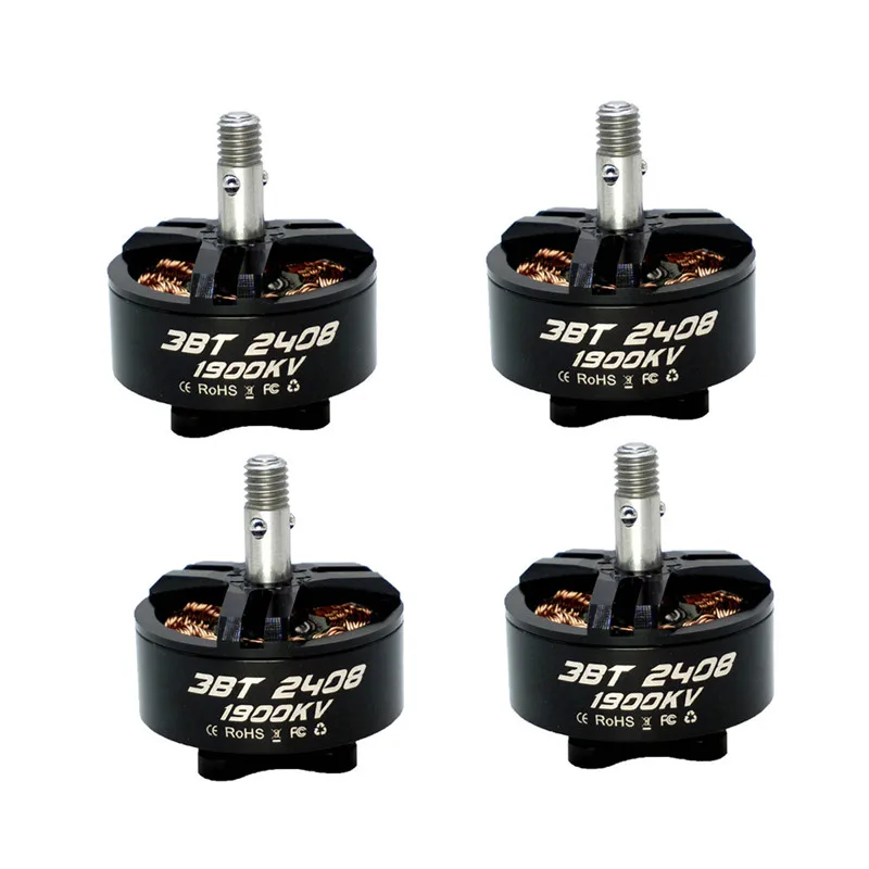 

1/2/4PCS 3Bhobby Training Series 2408 POPO 1900KV 6S/ 2500KV 4S Brushless Motor for RC Remote Control Toys Spare Parts