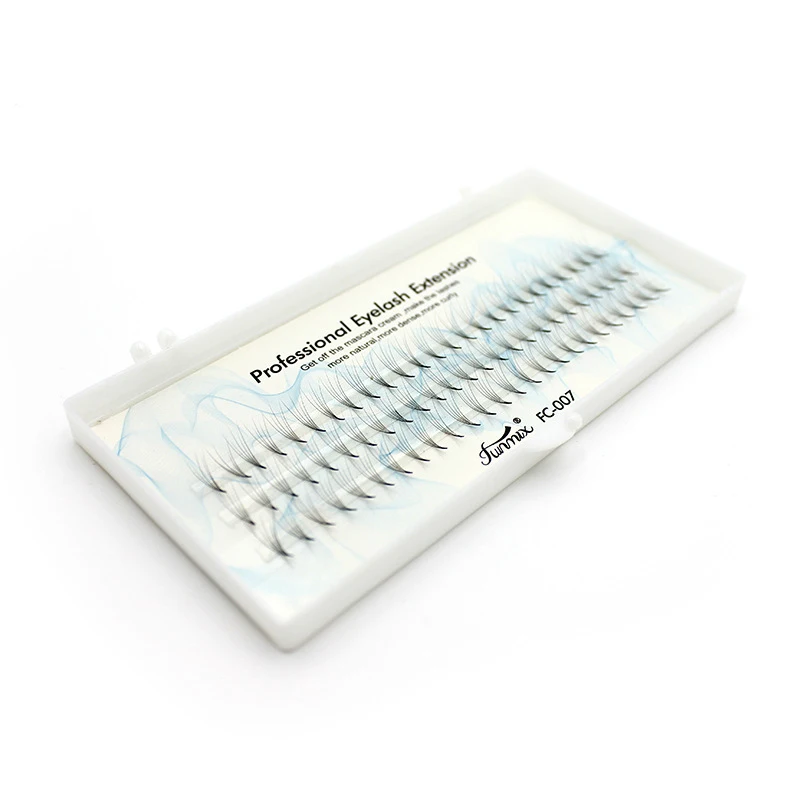 Beli 1 Box Individu Mink Premade Penggemar Volume W Bulu Mata 5D Ekstensi Bulu Mata