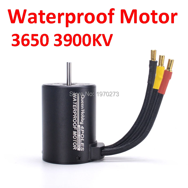 X-TEAM 3650 3500KV 4 Poles Brushless Motor for 1//10 off-road RC Car Crawler Kits