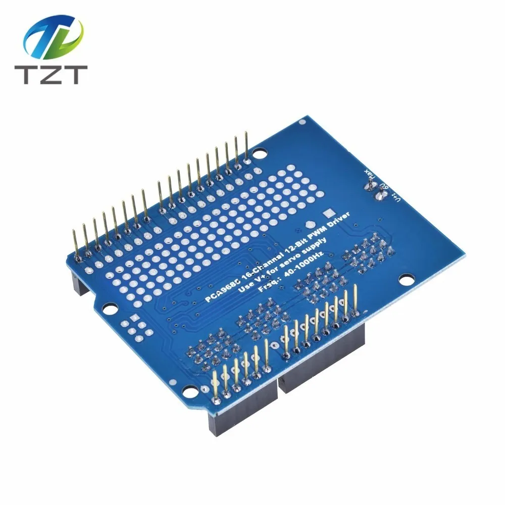 Двигатель/шаговый механизм/Серводвигатель/робот щит для Arduino I2C v2 Kit w/драйвер PWM