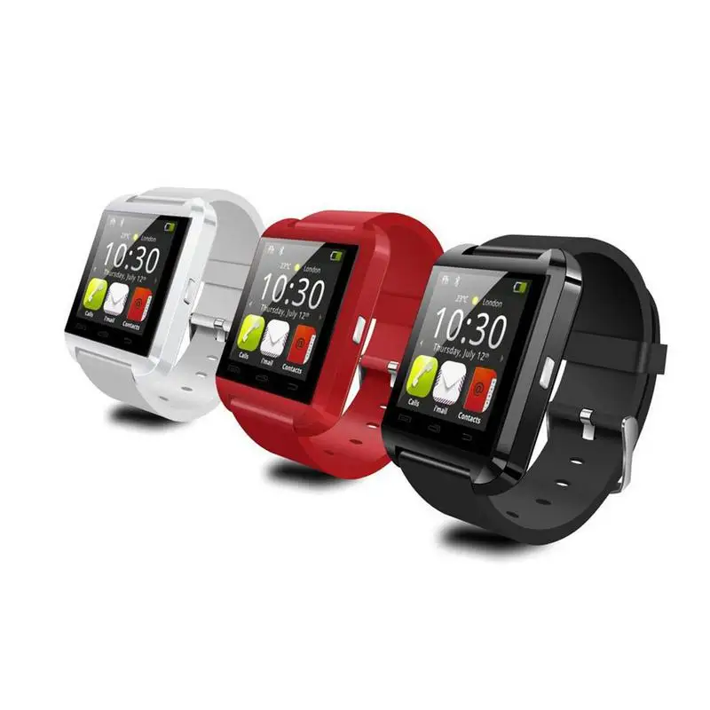 New Smartwatch Bluetooth Smart Watch U8 For IPhone IOS Android Smart Phone Wear Clock Wearable Device Smartwach PK GT08 DZ09