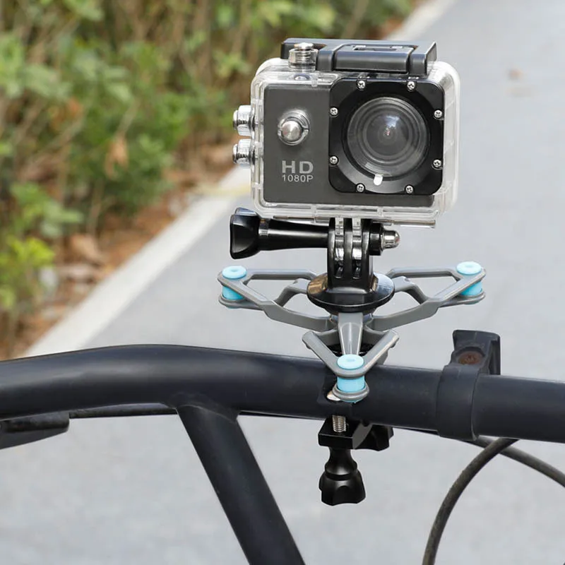 LEORY 3в1 велосипедное крепление на руль велосипеда подседельный штырь штатив держатель зажим для Gopro Hero 7 6 SJCAM SJ4000 для Xiaomi аксессуар для камеры