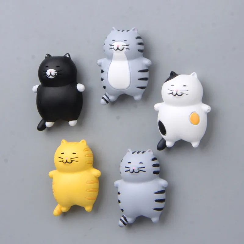

Fat Cat Magnetic Sticker 3D Action Figure Magnet Cartoon Pattern Fridge Magnet Stickers Children Educational Toy Birthday Gift