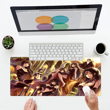 

XGZ Personalized Sexy Girl Anime Rubber Mouse Pad Large Game Mouse Pads Player Notebook Fast 400X700X3MM Gaming PC Mouse Mats