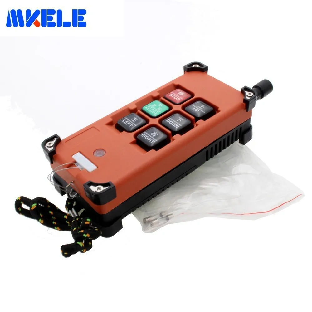 

High Quality Remote Control Distance F21-E1B Industrial Universal Radio Wireless For Overhead Crane AC/DC 6key From Makerele