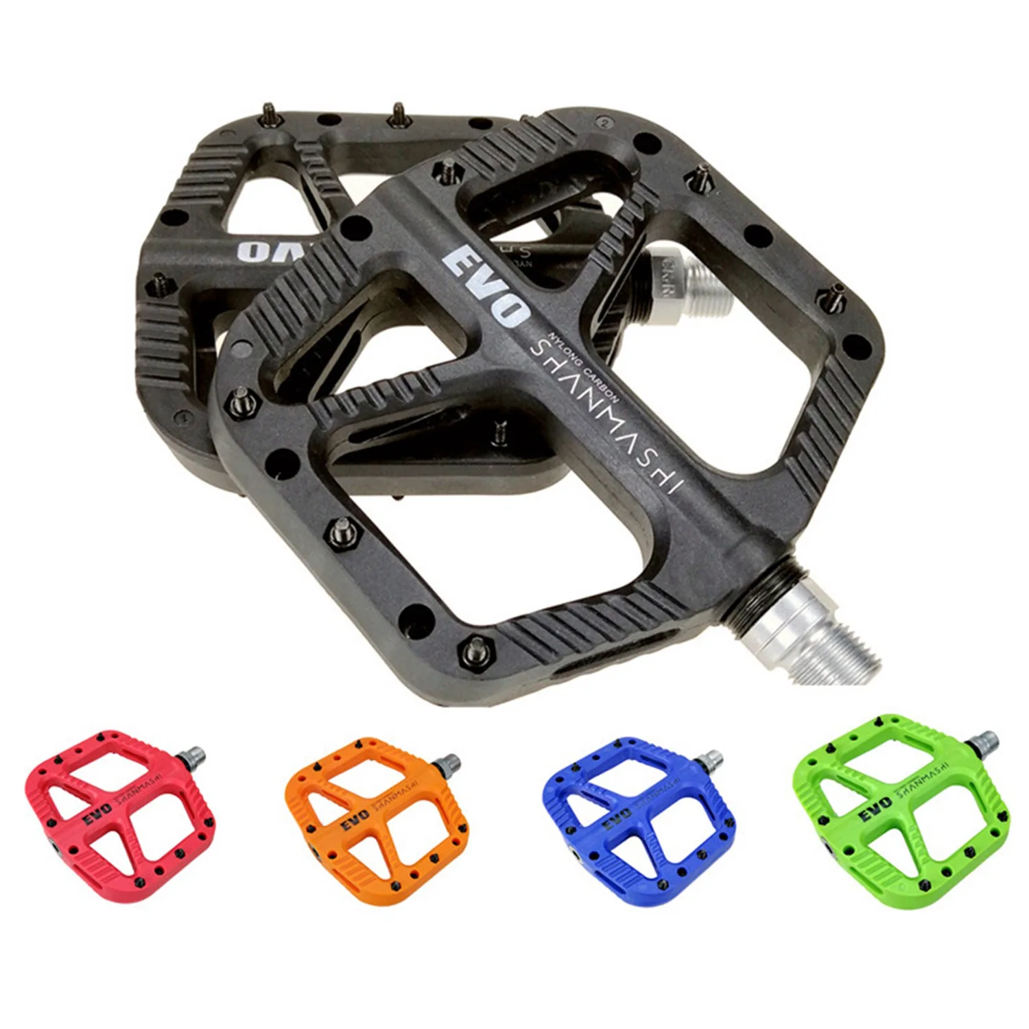 Nylon Fiber Mountain Bike Pedals Bearing Comfort Road Bicycle pedal Platform