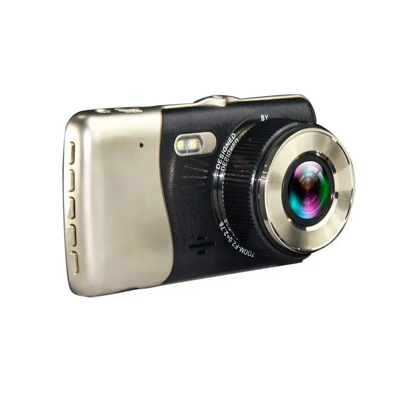

4 Inch Dual Lens Camera HD 1080P Car DVR Vehicle Video Dash Cam Recorder G-Sensor High Pixel Car Camera Recorders