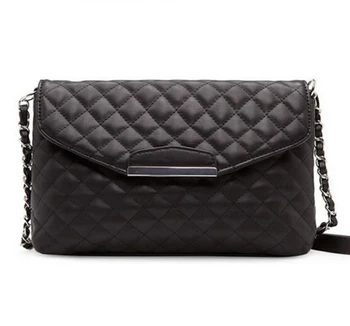 

Plaid Small Fringe Embroidery Clutches Women Crossbody Black Bag Quilted Flap Shoulder Bag Women Messenger Chain Tassel Bag