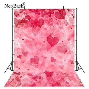 

Thin vinyl heart New Born Baby Photography Backdrop children kids backdrops indoor professional Printing Studio Photo background
