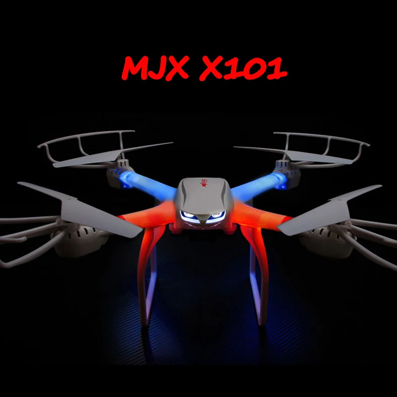 Professional RC Drones Dron MJX X101 With C4015 C4018 Camera FPV 2.4GHz 6 Axis Gyro Quadcopter 3D Roll Headless Mode Helicopter
