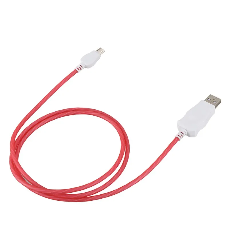 Micro Usb кабель 3 фута El Aurora Видимый светодиодный неоновый для зарядки Samsung Lg Motorola Nexus