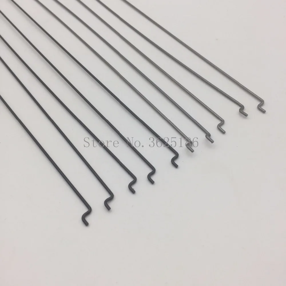 Z Тип D1.2mm x210 стальная проволока толкатель Тяговая штанга аксессуары для rc