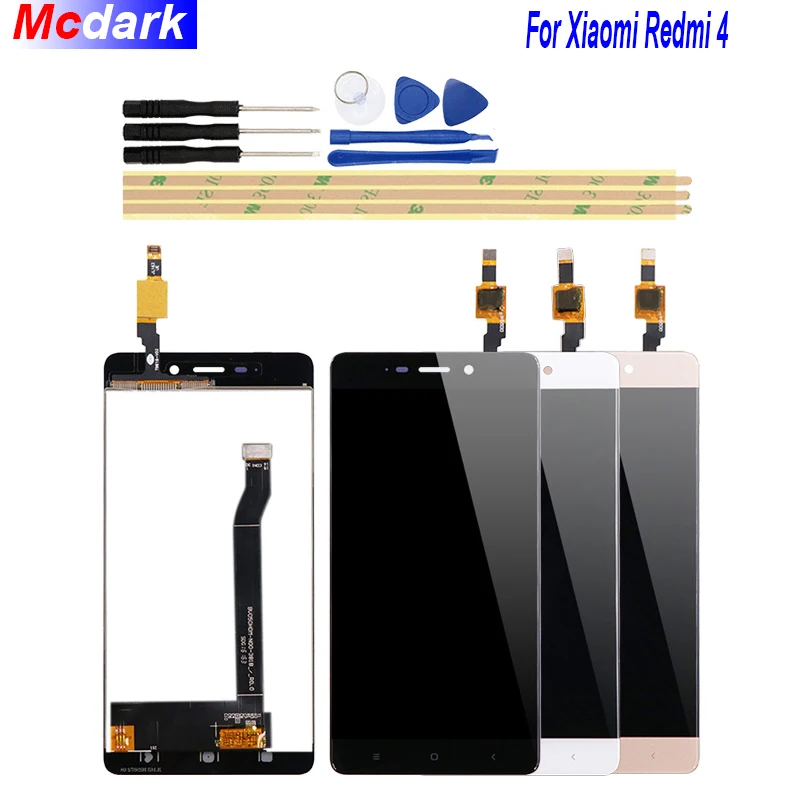 Mcdark 5 0 'для Xiaomi Redmi 4 (2 ГБ ОЗУ 16 Гб ПЗУ) ЖК-дисплей и сенсорный экран дигитайзер