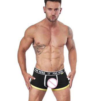 

Men Underwear Hot Brand Sexy Mens Underwear Boxer Shorts Cotton Underwear Men Boxer Pants Boxer Men Underpants Male Panties