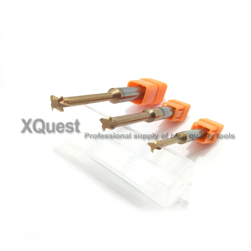 XQuest Tin Solid Carbide Thread Milling Cutter Pith 0.3 - 0.6 0.4 - 0.8 0.5 - 1.0 CNC Single Teeth thread Mill Cutters P 0.75 2