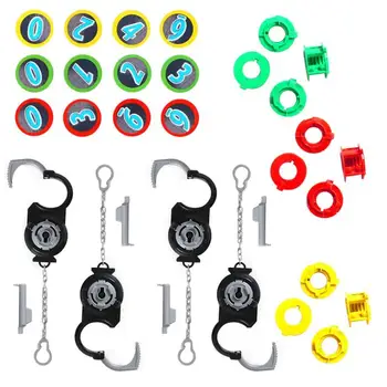 

Kid Plastic Maze Handcuffs Intellectual Puzzle Toys Cosplay Pretend Play Kit Children Learning Education Toys for children