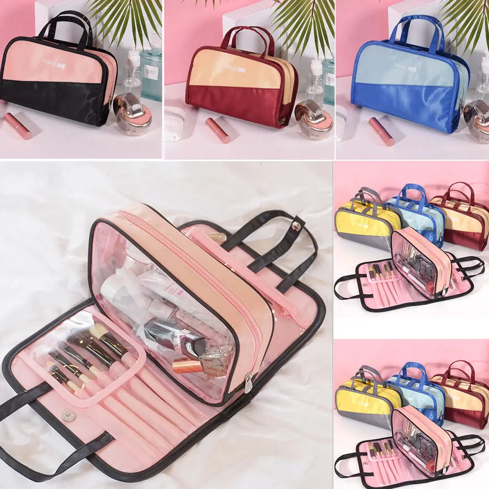

Personalised Make Up Bag Storage Bags Travel Wash Bag Birthday Christmas Gift Present Kids