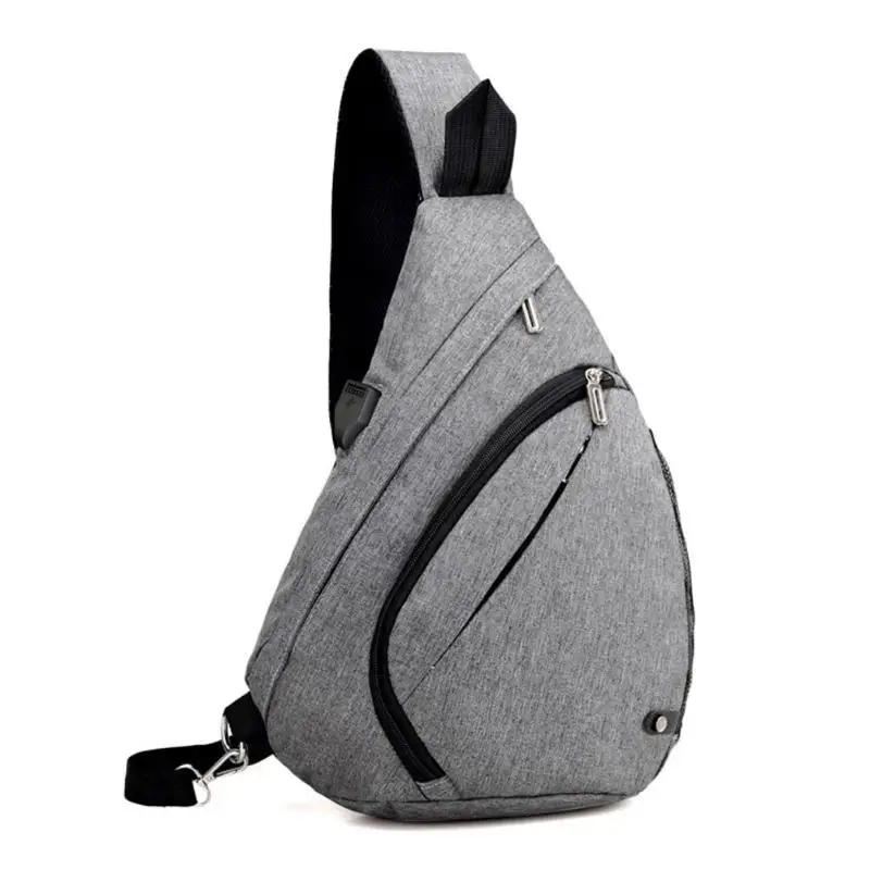 USB зарядка нагрудная сумка для мужчин и женщин слинг наплечная сумка-портфель сумки для мужская сумка на талию pochete feminina поясная сумка для мужчин heuptas